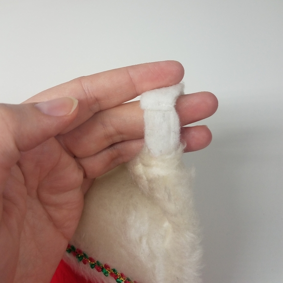 Vintage Red Christmas Stocking - Picture 13 of 14